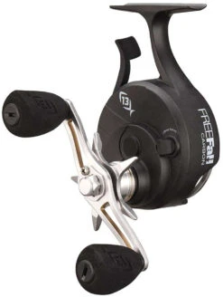 13 Fishing BBCFFW2.5-RH Black Betty FreeFall Carbon Ice Reel -13 Fishing 13 fishing bbcffw25 rh black betty freefall carbon ice reel 19280.1651426556