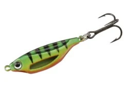 13 Fishing Flash Bang 3/8 Oz. Jigging Rattle Spoon W/ Glow Sticks -13 Fishing 31511762927705