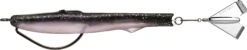 13 Fishing Motor Boat 4 Inch Hybrid PTE Body Swimbait W/ Hard Rear Prop -13 Fishing 7 Purple Rain