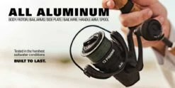 13 Fishing AL13 Saltwater Spinning Reel -13 Fishing AL13 All Aluminum Exp Page01
