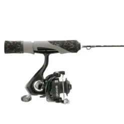 13 Fishing - SoniCor Stealth Edition Ice Combo 24" L - Black And Gray Camo -13 Fishing sonicor stealth 02 46709.1666707791